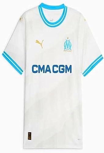 OLYMPIQUE DE MARSEILLE 771281-01 Home Jersey Replica T-Shirt Unisex White Tamaño L