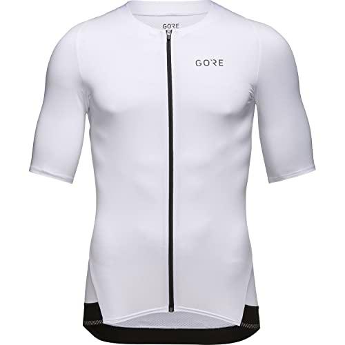 GORE WEAR Camiseta de ciclismo de manga corta para hombre Chase, M, Blanco