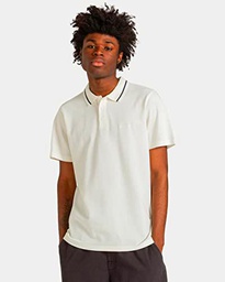 Element Camisa Polo de Manga Corta Hombre Blanco M