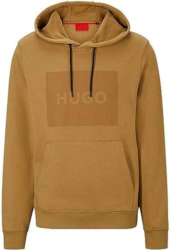HUGO Durachi223 Sudadera, Marrón Abierto, S para Hombre