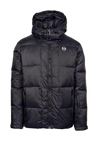 Sergio Tacchini Meridiano Chaqueta, Blanco/Negro, Medium Unisex Adulto