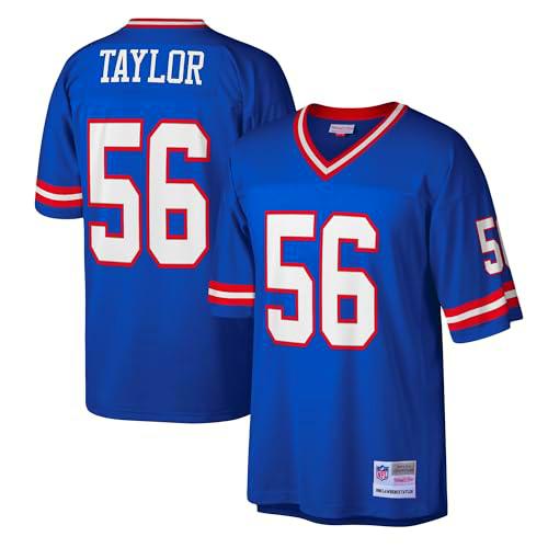 M&amp;N NFL Legacy-Camiseta NY Giants L. Taylor #56, Azul Rey