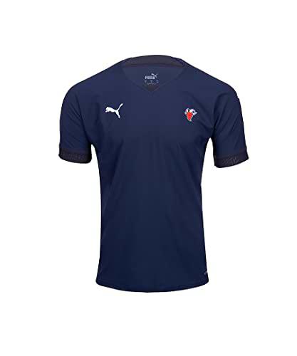 Baskonia Equipación Shooting 22/23 Camiseta, Adultos Unisex, Azul, L