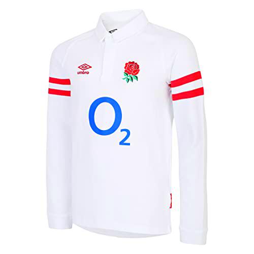 UMBRO England Home Classic Jersey LS Jnr Camiseta de Inicio/Kit