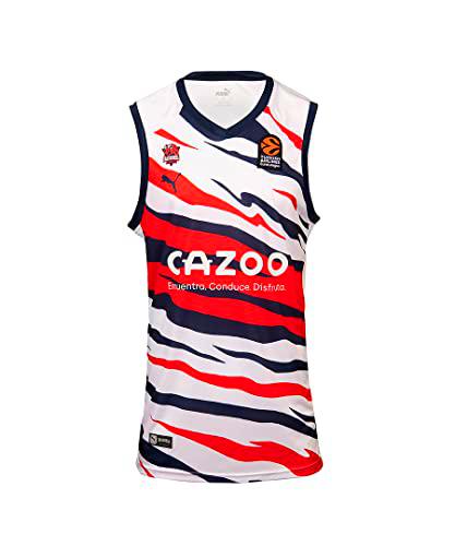 Baskonia 2º Equipación 22/23 Camiseta, Adultos Unisex