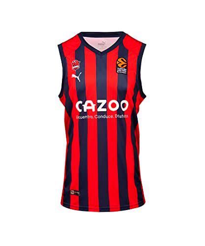 Baskonia 1º Equipación 22/23 Camiseta, Adultos Unisex