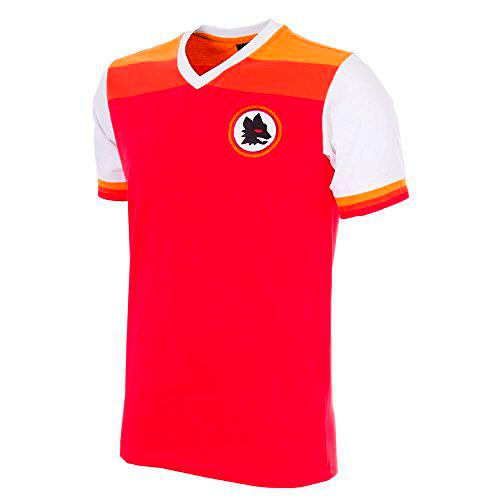 AS Roma Roma Camiseta de fútbol histórica, Rojo, X-Large para Hombre