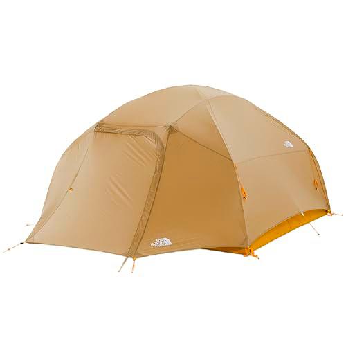 THE NORTH FACE Trail Lite 4 Camiseta, Khaki Stone-Arrowwood Yellow