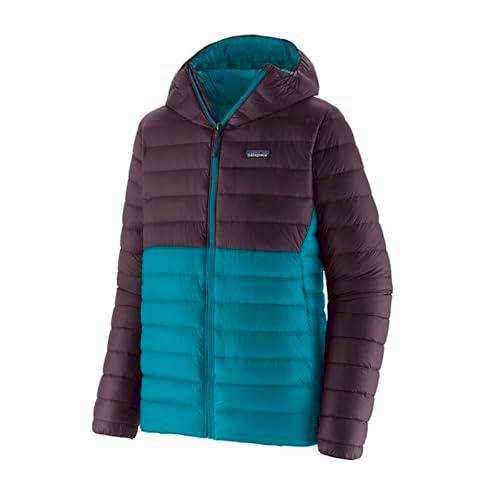 Patagonia Sweatshirt M's Down Sweater Hoody Belay Blue L Hombre