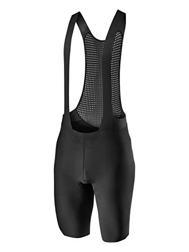 CASTELLI Premio BIBSHORT Shorts, Men's, Black White, X-Large