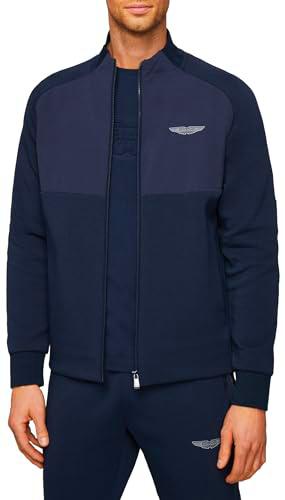 Hackett Am Hybrid Full Zip Sweatshirt S