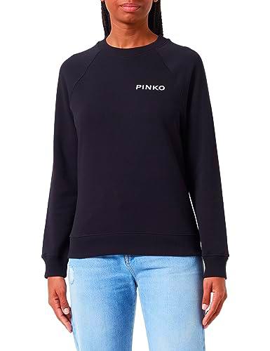 Pinko Tempesta Camiseta Sudadera Camisa Henley, Z99_Nero Limousine