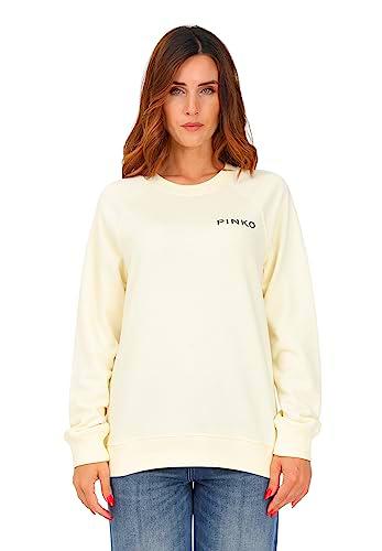 Pinko Tormenta Camiseta Sudadera Camisa Henley, Z03_Blanco Invierno