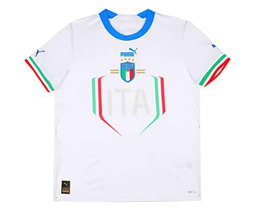 PUMA Italia, Unisex Camiseta, Temporada 2022/23 Oficial Segunda Equipación