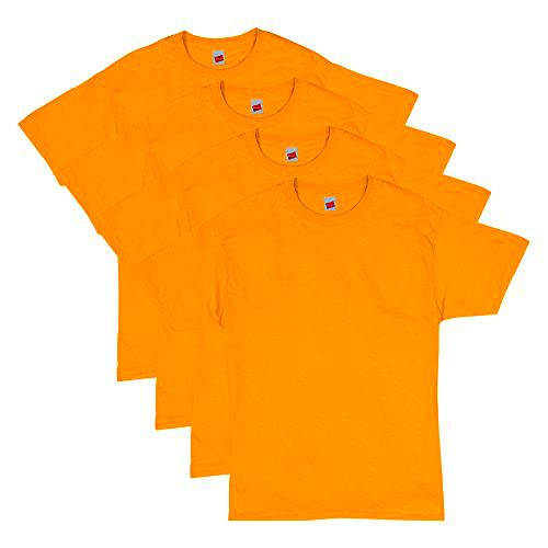 Hanes Essentials - Camiseta de algodón con Cuello Redondo para Hombre
