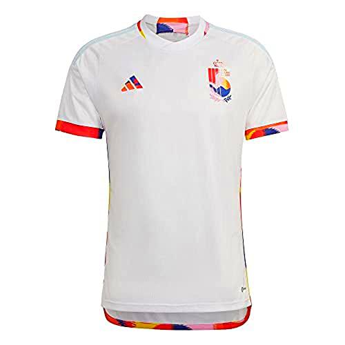 Adidas Belgica, Hombre Camiseta, Temporada 2022/23 Oficial Segunda Equipación