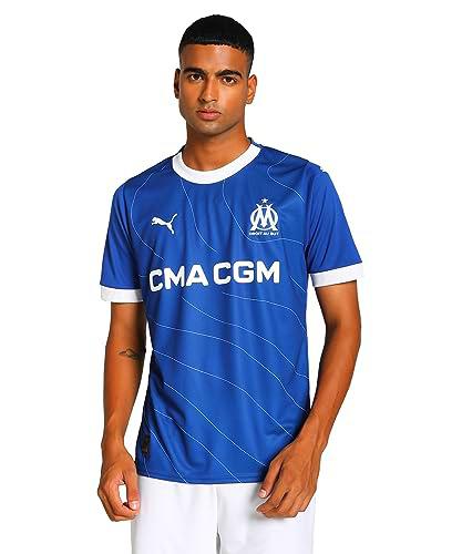 Puma OM Away Jersey Replica Camiseta, Hombre, Azul, L