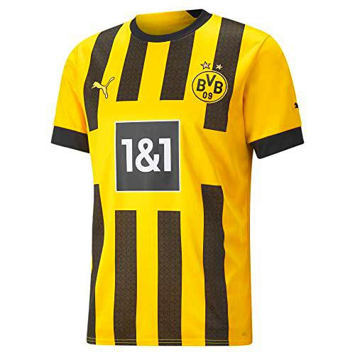 Borussia Dortmund 765883 Home Jersey Replica W/Sponsor Camisa Deportiva