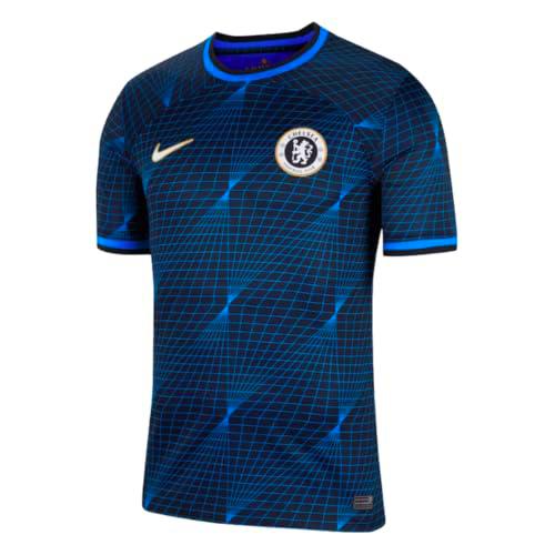 Chelsea DX2683-428 CFC M NK DF STAD JSY SS AW T-Shirt Hombre Soar/Club Gold/White Tamaño L