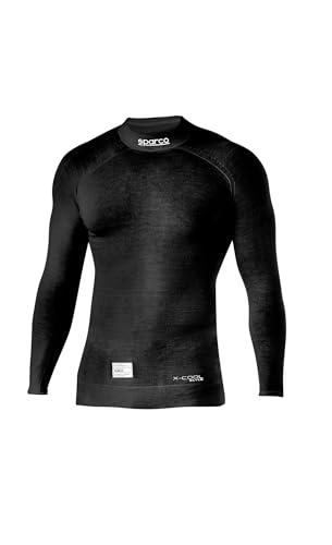 sparco Camiseta de Manga Larga Marca Modelo Camiseta Manga Larga RW11 Seamless Talla XL Negro