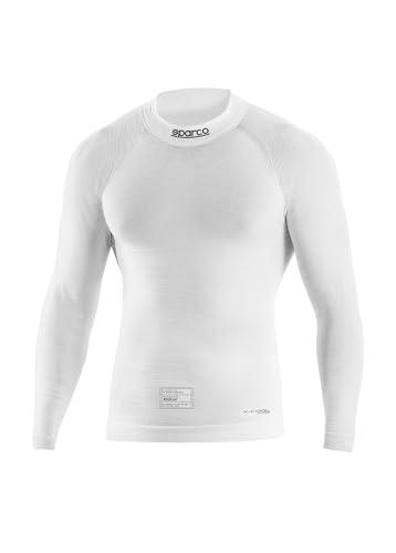 sparco Camiseta de Manga Larga Marca Modelo Camiseta Manga Larga RW11 Seamless Talla XL Blanca