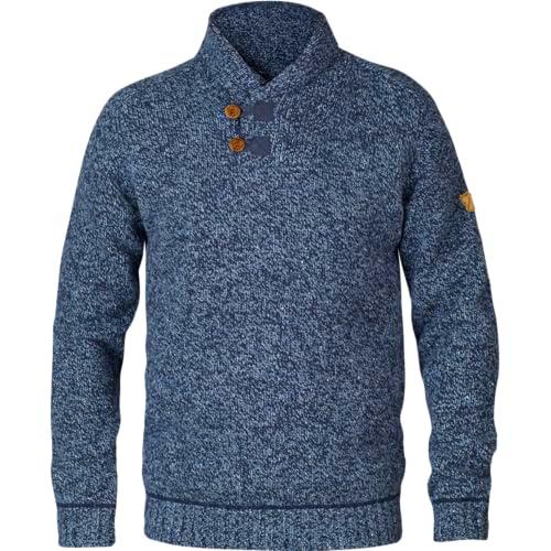Fjallraven Lada Sweater M Sweatshirt, Hombre, Dark Navy, XXL