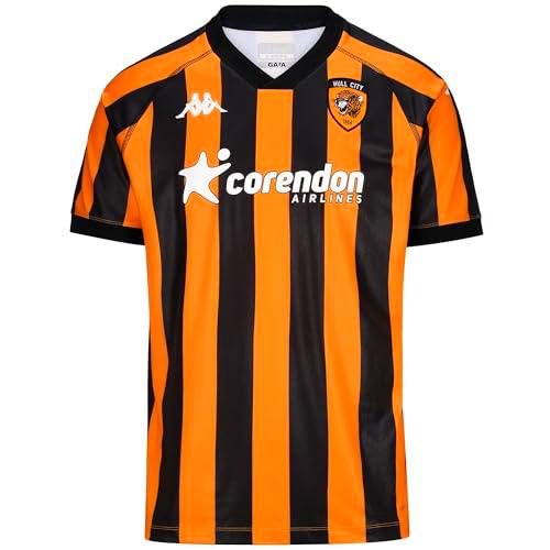 Kappa Kombat Home Hull City Camiseta, White, XL Unisex Adulto