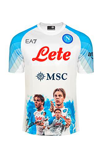 SSC NAPOLI Camiseta de Partido Face Game Zerbin 2022/2023
