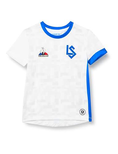Le Coq Sportif Jerseys Lausanne Maillot Match Dom NO SP 23 Enf New Optical White/Bleu Electro 6 años Niño