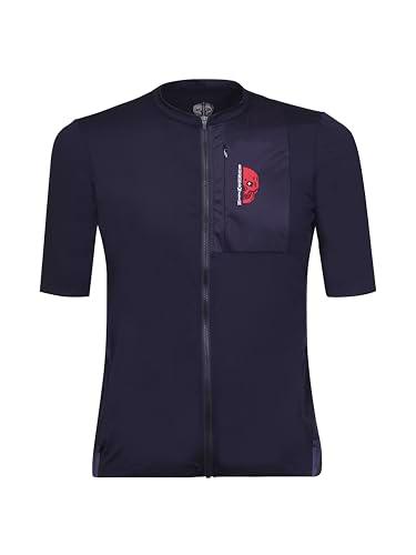 RUNNOWEEN De Lama SS FZ Man T-Shirt Camiseta Deportiva