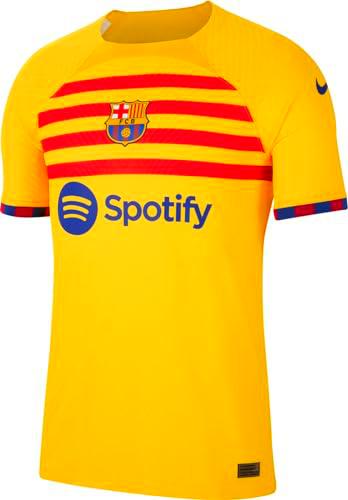 Nike FCB Mnk Dfadv Match JSY SS 4th Top, Amarillo, XX-Large Hombres