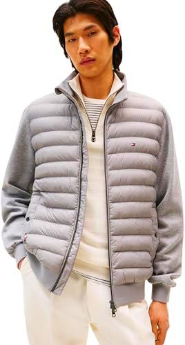 Tommy Hilfiger Sudadera con Cremallera Hombre Mix Media con Cuello Alto