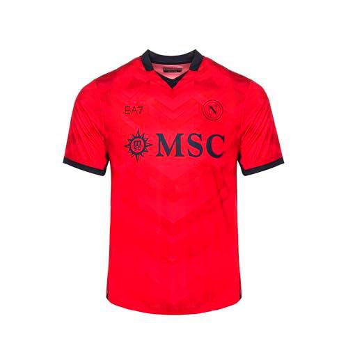 SSC Napoli Maglia Replica Portiere Away Ea7 Camiseta, S Hombre