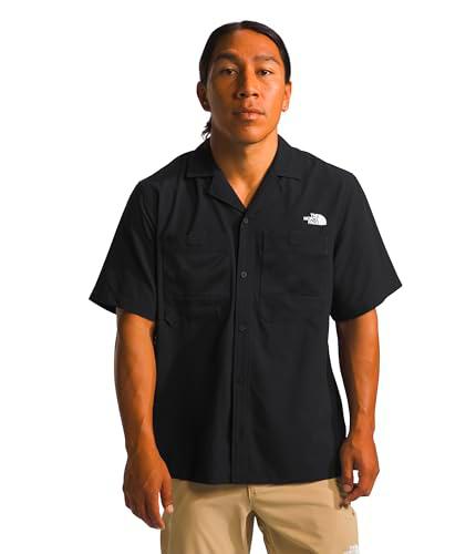 THE NORTH FACE NF0A87QKJK3 M First Trail S/S Shirt T-Shirt Hombre Black Tamaño XL
