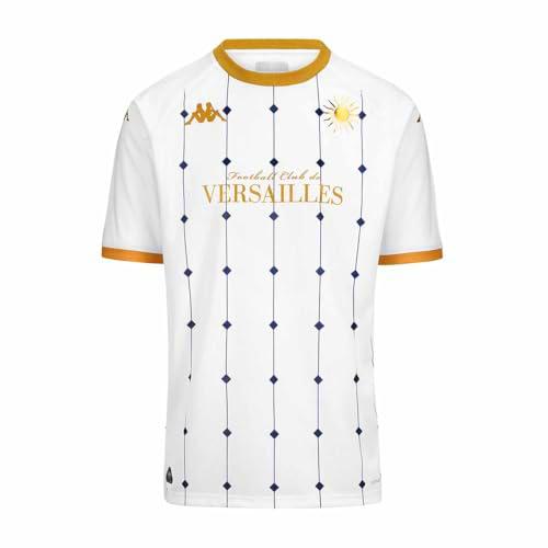 Kappa Kombat Away Versailles Act Jersey Versailles | Man | Size 8Y | White/Gold