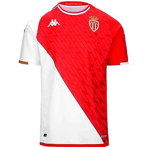 Kappa Camiseta Kombat Home Monaco Rojo/Blanco S