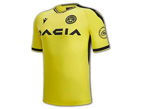 Macron Camiseta Away Udinese fútbol 2022/23, Color Blanco