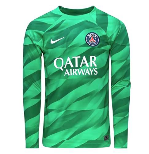 PSG DX2637-325 M NK DF STAD JSY LS GK T-Shirt Hombre Stadium Green/Stadium Green/White Tamaño L