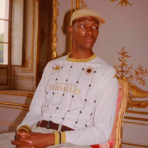 Kappa Kombat Away Versailles LS Act Jersey Versailles | Man | Size XL | White/Gold
