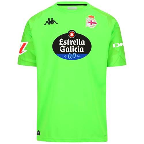 Kappa Kombat GK Deportivo Act Jersey | Neon Orange/Black L