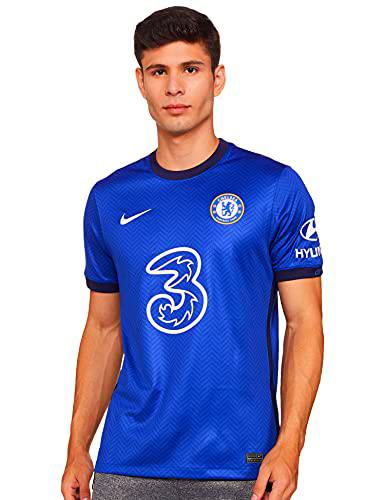 Nike Chelsea Temporada 2020/21-CFC M NK BRT STAD JSY SS HMCD4230-496 Camiseta Primera Equipación