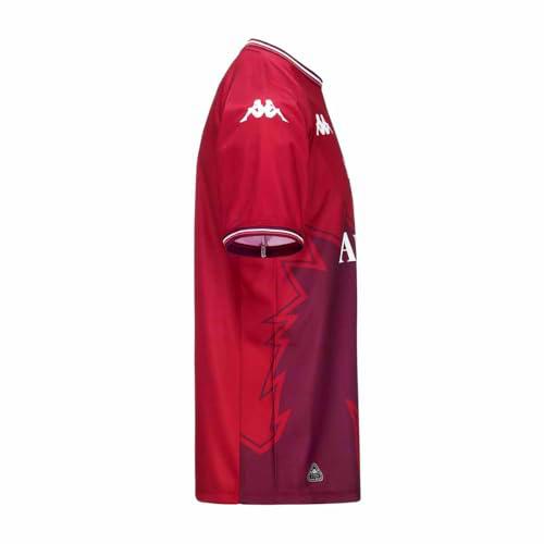 Kappa Kombat Home FC METZ Act Jersey FCM | Man | Size 3XL | Red Granata/Red DK/Sponsor