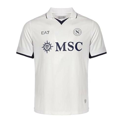 SSC NAPOLI Kit Gara Away Junior Ea7 Camiseta para niños y jóvenes