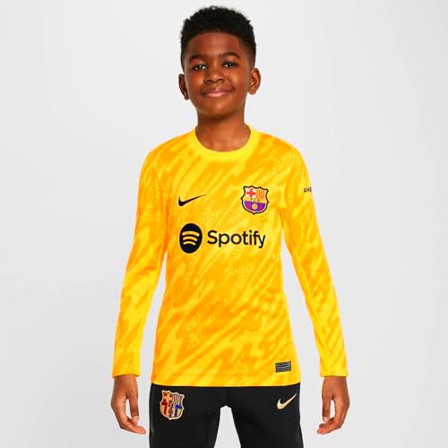 Nike Camiseta de Manga Larga Unisex para niños del FC Barcelona Dri-fit Stadium JSY