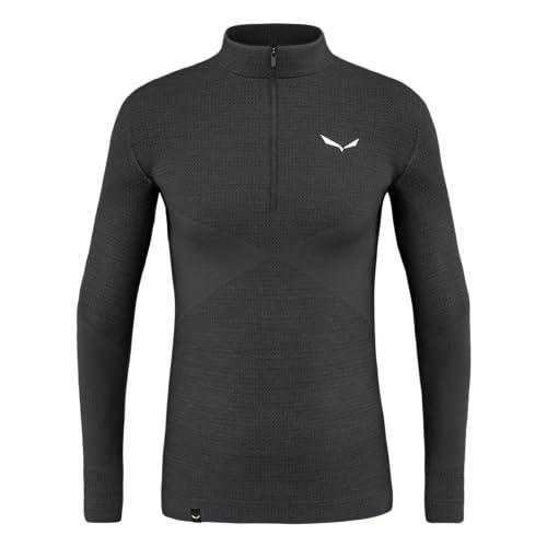 SALEWA Zebru Med Warm Amr M 1/2z tee. T-Shirt, Hombre