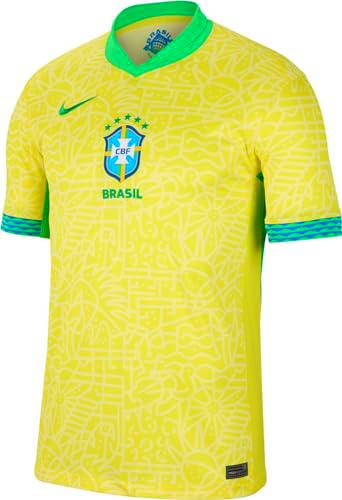 Nike Brasil Herren Dri-fit Stadium JSY Short-Sleeve Home Top