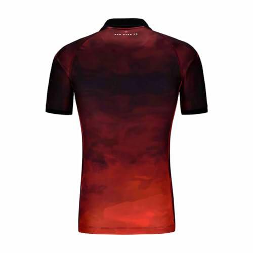 Kappa Kombat Pro 2025 Away Red Star Act Jersey REDSTAR | Man | Size XL | Red Bordeaux/Black Sponsor