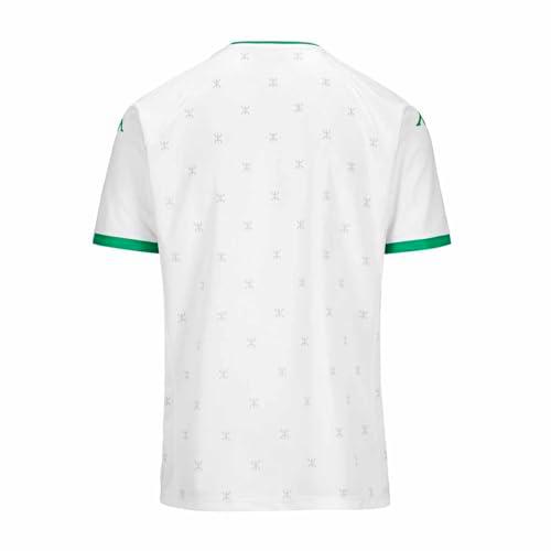 Kappa Kombat 2025 Away JS KABYLIE Act Jersey | White Size L