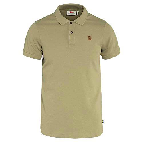 Fjallraven 81511-195 Övik Polo Shirt M T-Shirt Hombre Sand Stone Tamaño L