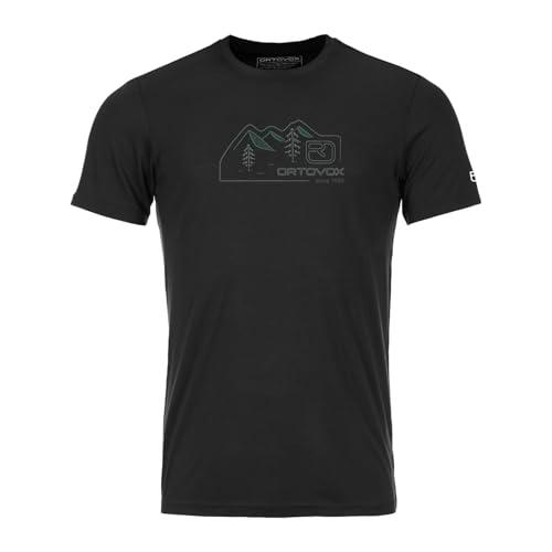 ORTOVOX 150 Cool Vintage Badge TS M Black Raven 50 Hombre